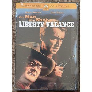The Man Who Shot Liberty Valance (DVD, NEW) - James Stewart, John Wayne